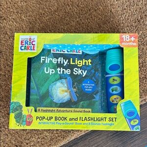 NEW in box Firefly Pop up Book and Flashlight